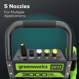 3000 PSI 2.0 GPM Electric Vertical Pressure Washer