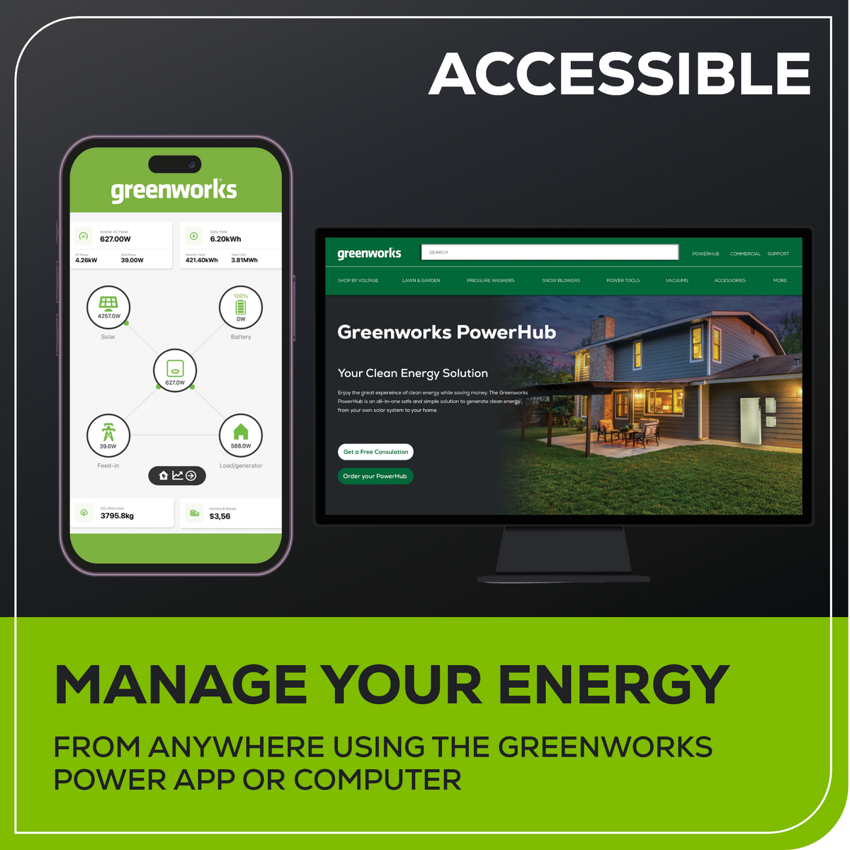PowerHub Energy Storage 10kWh System