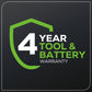 60V 8" Cordless Battery Cultivator / Tiller (Tool Only)