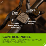 60V VENTURE Series 26” Fat Tire Electric Mountain Bike (Tool Only)