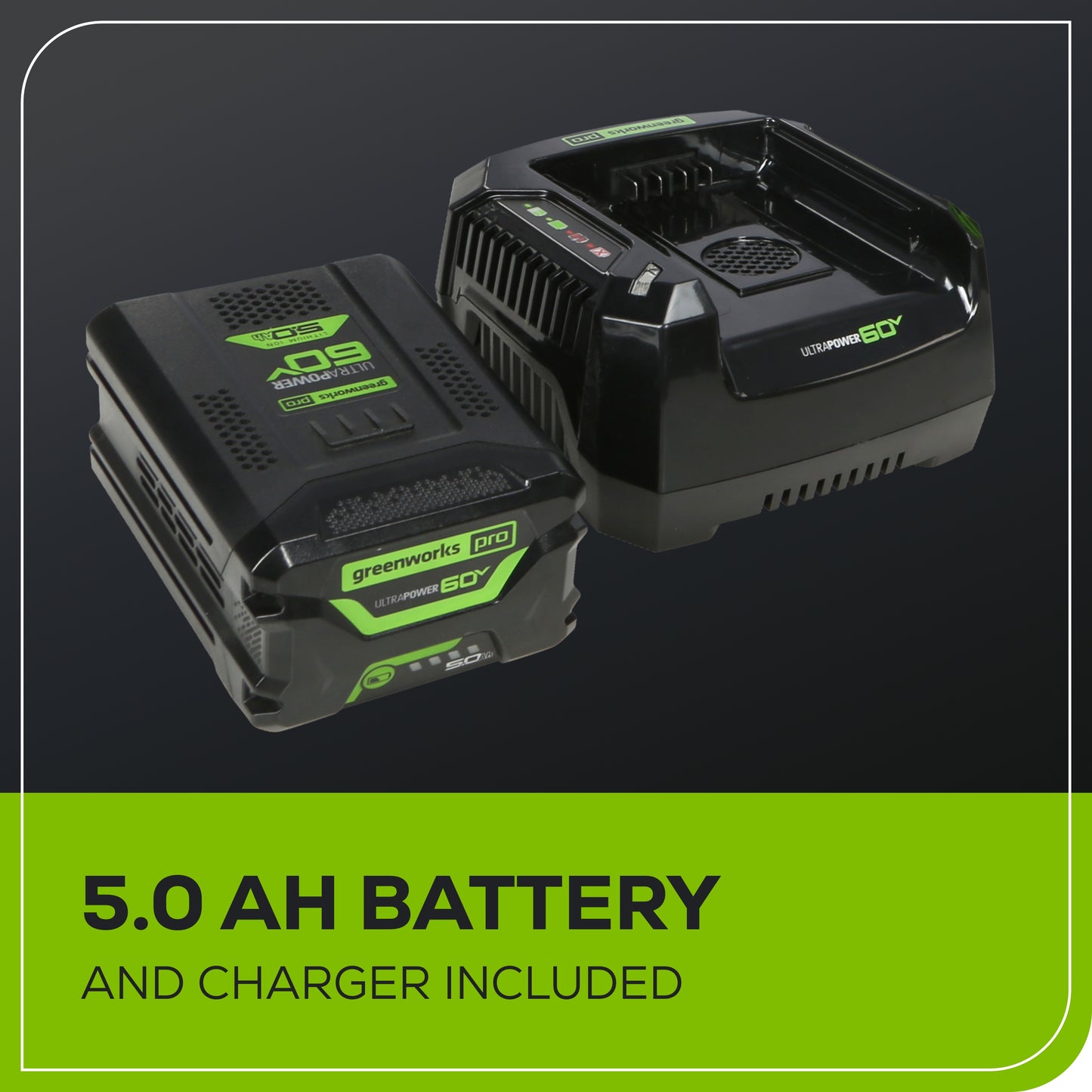 60V 700 CFM Cordless Battery Leaf Blower w/ 5.0Ah Battery & Charger
