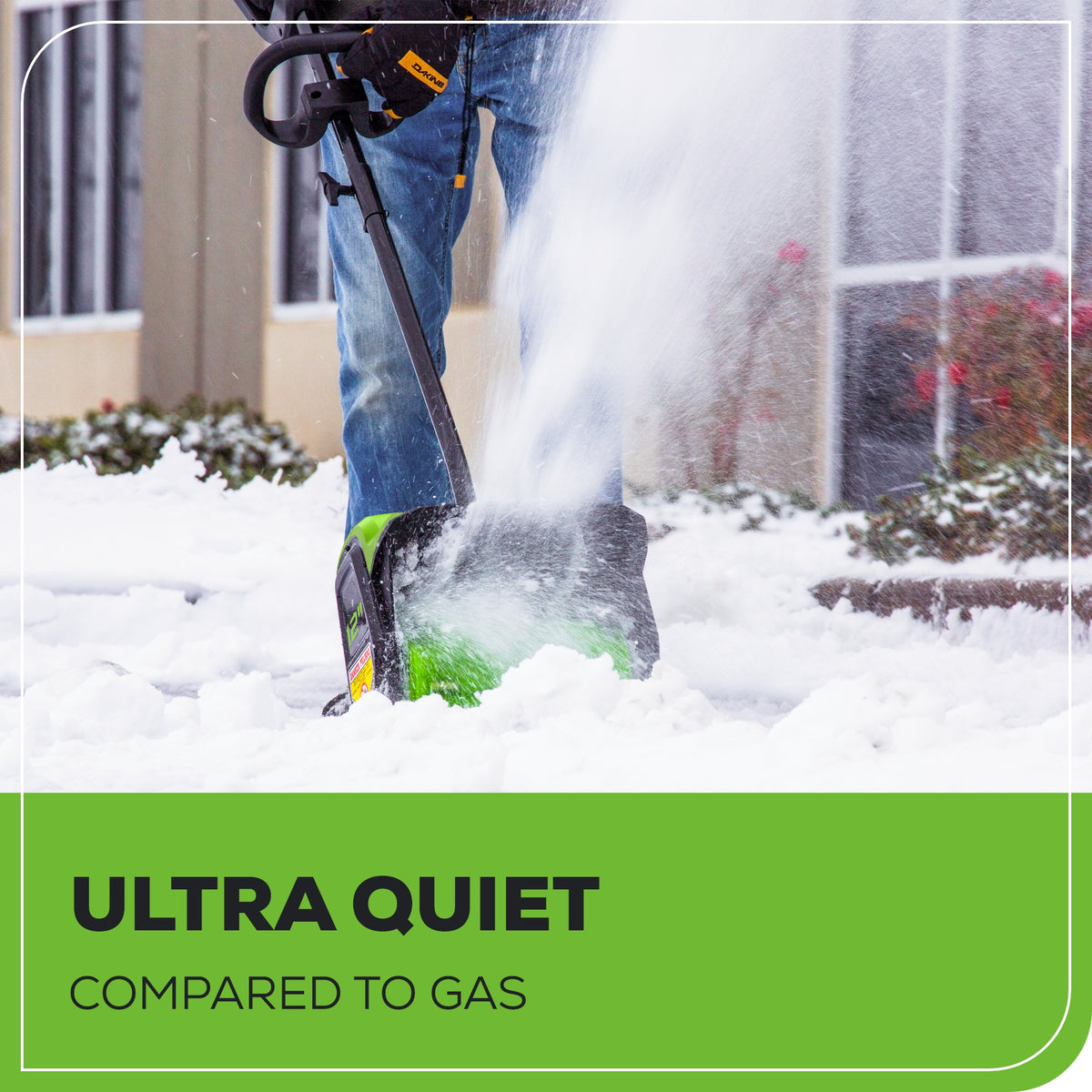 40V 12" Cordless Brushless Snow Shovel with Light (Tool Only)