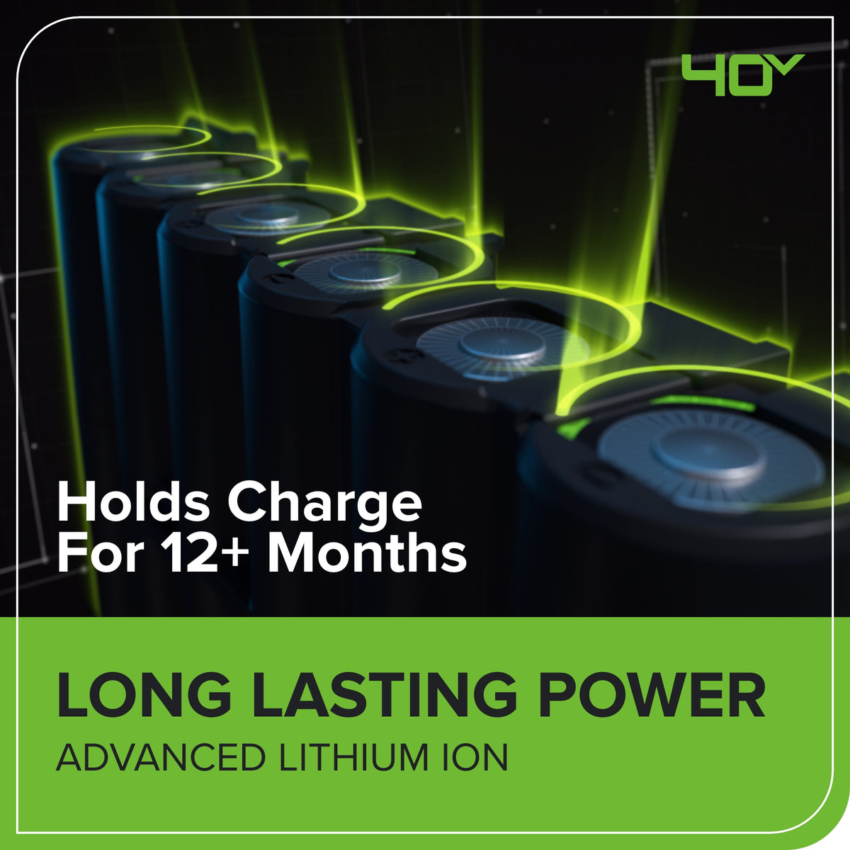 40V 21" Cordless Battery Self-Propelled Lawn Mower w/ (2) 4.0Ah USB Batteries & Charger