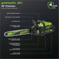80V 18" Cordless Battery 2.5kW Chainsaw (Tool-Only)