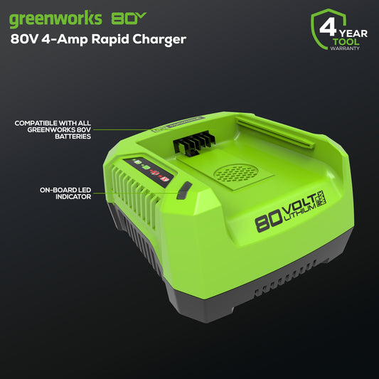80V 4A Rapid Battery Charger