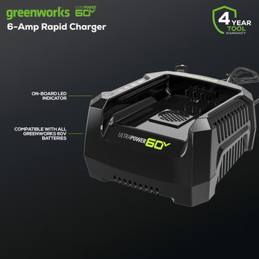 60V 6A UltraPower Rapid Battery Charger