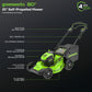 80V 21" Self-Propelled Mower 5PC Combo Kit w/ (1) 4Ah Battery, (1) 2Ah Battery & (2) Chargers