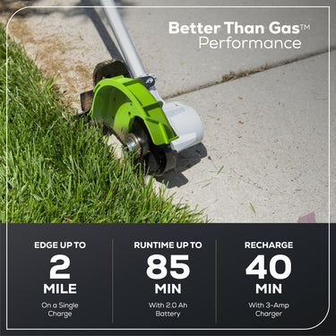 80V 8" Brushless Edger Gen 2 (Tool Only)