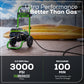 60V 3000-PSI 2.0 GPM Electric Pressure Washer w/ (2) 5.0Ah Batteries & Dual-Port Charger