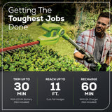 40V 20" Cordless Battery Pole Hedge Trimmer (Tool Only)