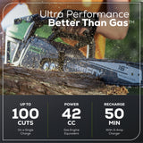 60V 16" Cordless Battery 2.0kW Chainsaw (Tool Only)