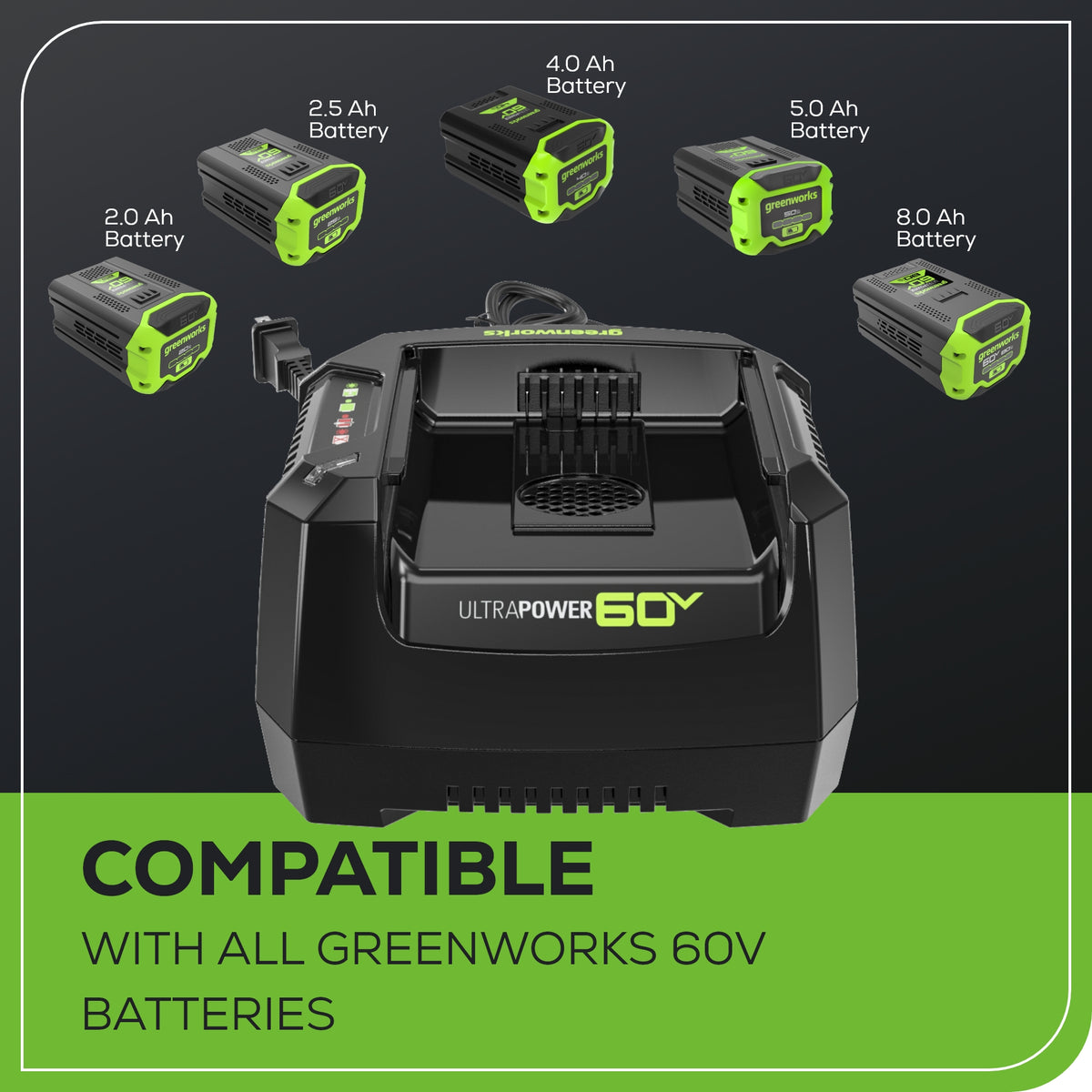 60V 6A UltraPower Rapid Battery Charger