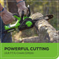 24V 10" Cordless Battery Chainsaw w/ 2.0Ah USB Battery & Charger