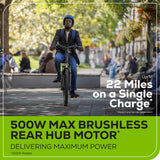80V VENTURE Series 27.5" Electric Commuter Bike (Tool Only)