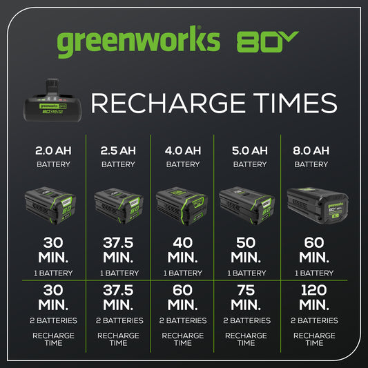 80V 8A Dual Port Charger