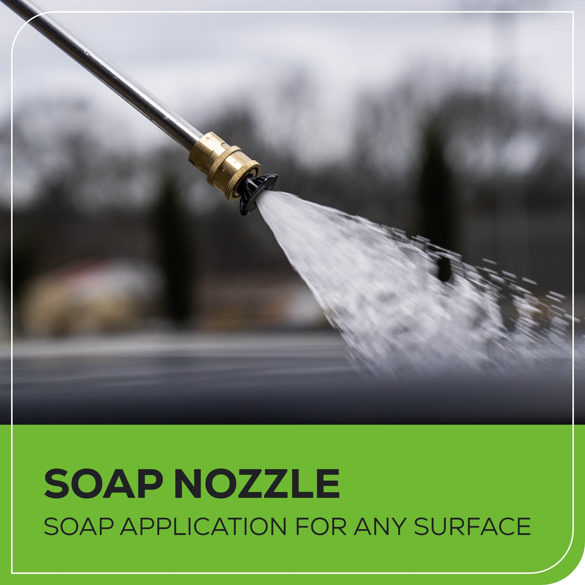 2000 PSI 1.2 GPM Cold Water Electric Pressure Washer (Green Frame)