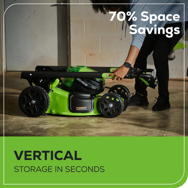 80V 21" Cordless Battery 4-in-1 Self-Propelled Lawn Mower w/ 5.0Ah Battery & Rapid Charger