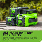 80V Cordless Battery 300 Watt Power Inverter (Tool Only)