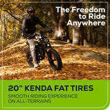 60V VENTURE Series 20” Fat Tire Electric Utility Bike (Tool Only)