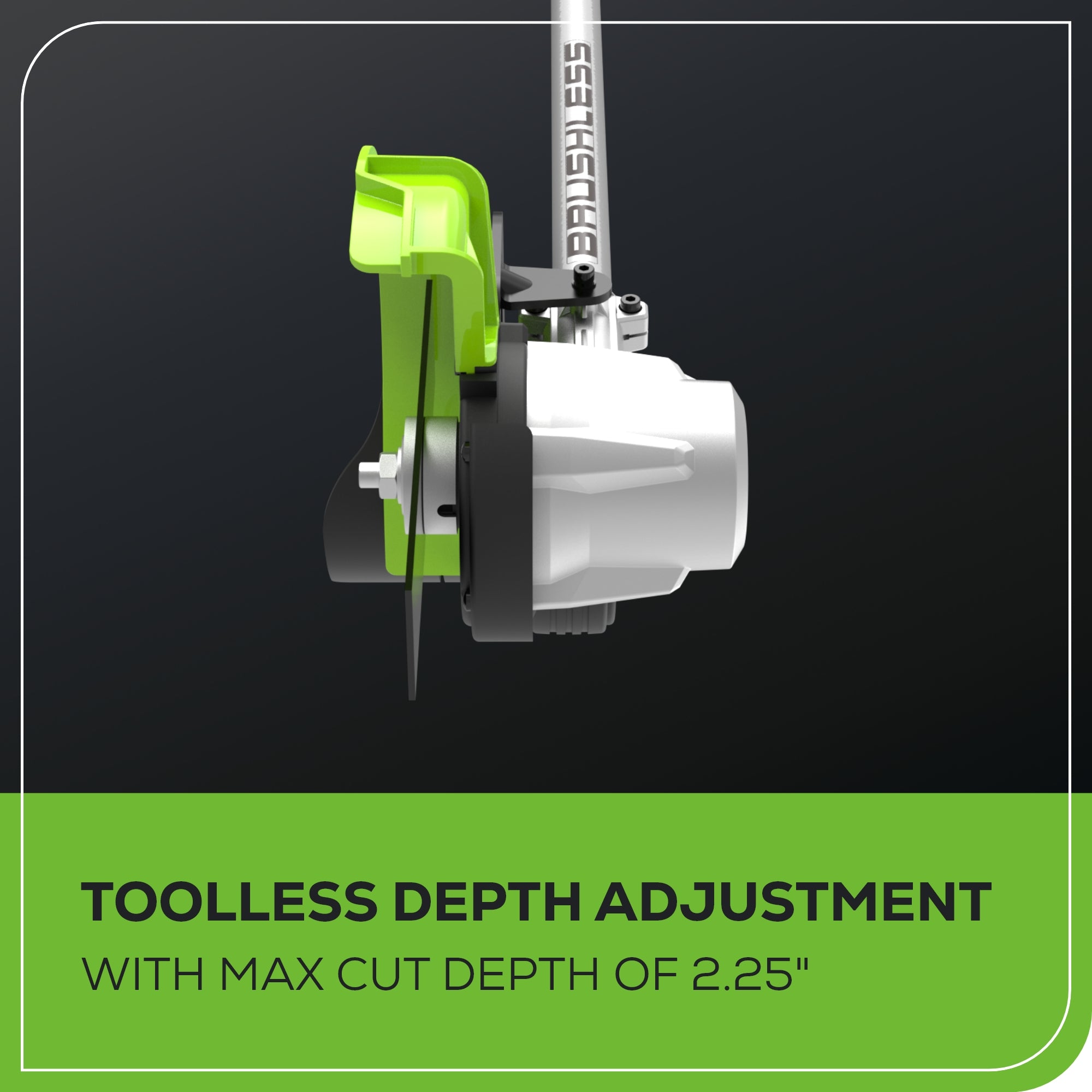 80V 8" Brushless Edger Gen 2 (Tool Only)