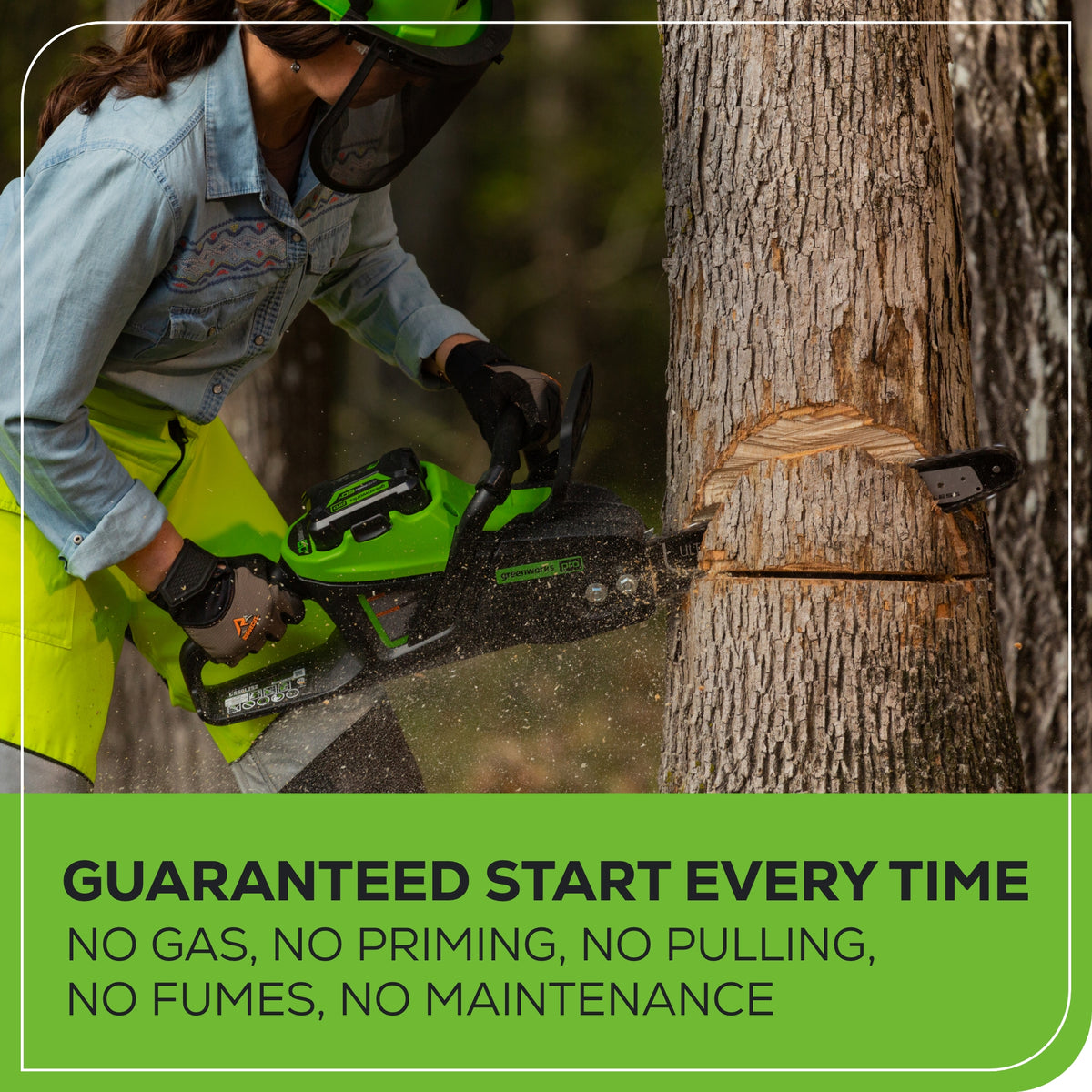 Aazon.co : Greenworks 40V 14 Cordless Chainsaw, Electric Cordless Aazon.co : Greenworks 40V 14 Cordless Chainsaw, Electric Cordless