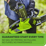 40V 16" Cordless Battery Chainsaw (Tool Only)