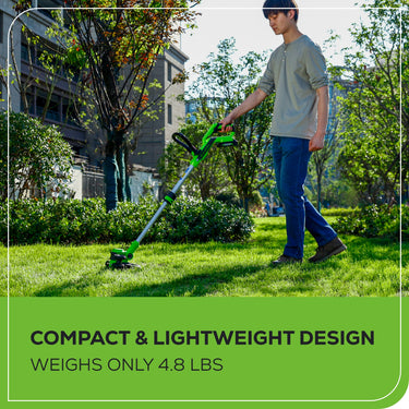 40V 13" Gen 2 Cordless Battery String Trimmer / Edger w/ 2.0Ah USB Battery & Charger