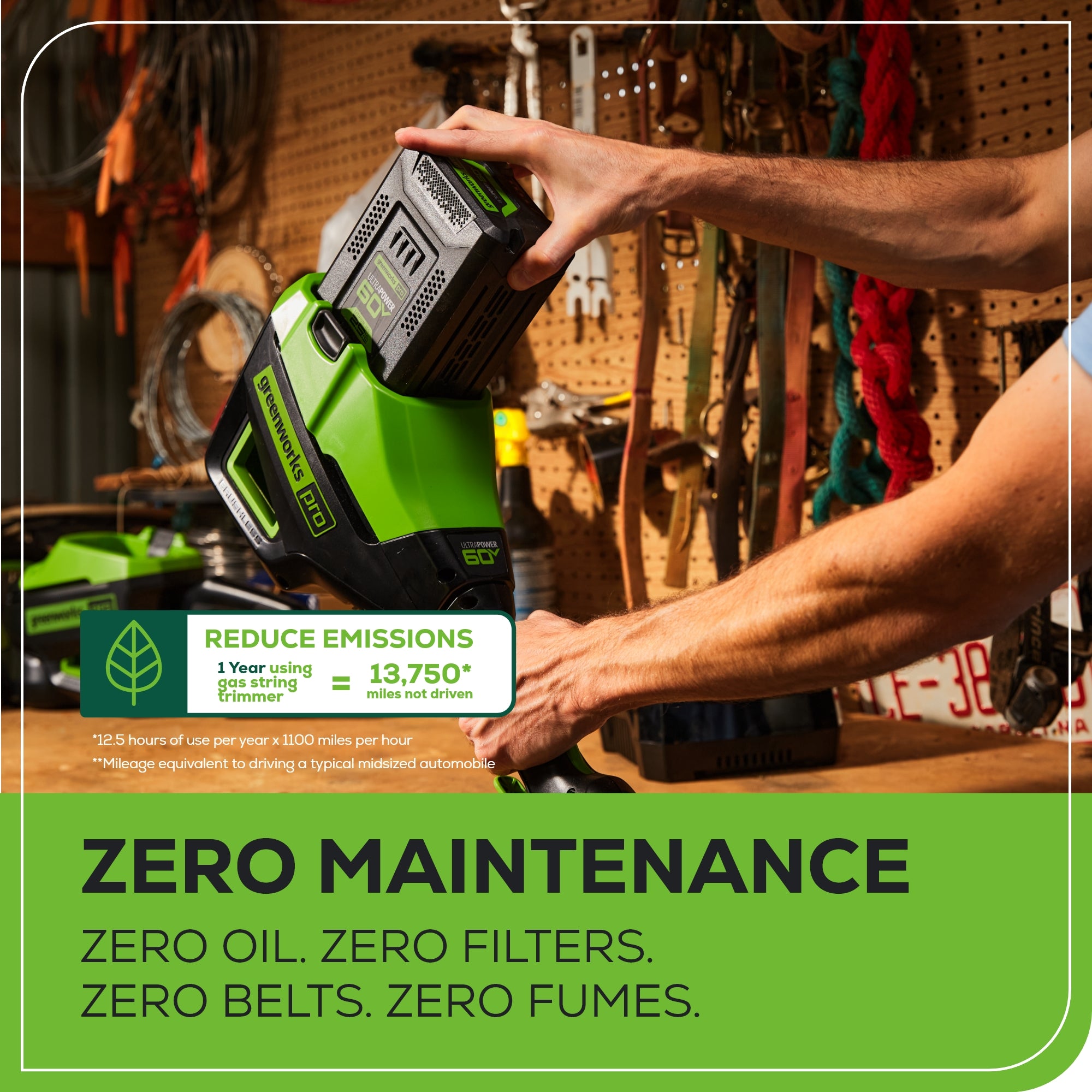 60V 16" Gen2 Cordless Battery String Trimmer (Tool Only)