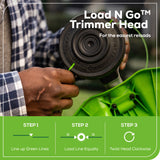 80V 21" Cordless Battery 4-in-1 Push Mower & 16" String Trimmer Combo Kit w/ (1) 4.0Ah Battery & (1) Rapid Charger