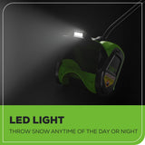 40V 12" Cordless Brushless Snow Shovel with Light (Tool Only)