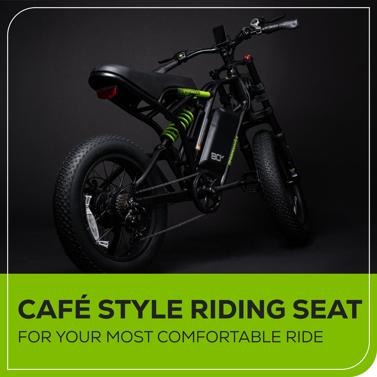 60V VENTURE Series 20” Fat Tire Electric Utility Bike (Tool Only)