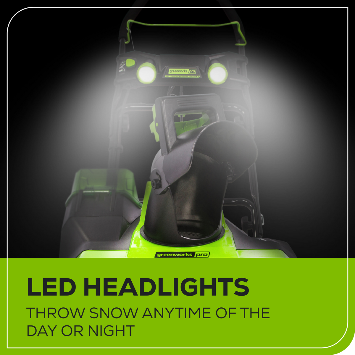 60V 20" Cordless Battery Single-Stage Snow Blower (Tool Only)