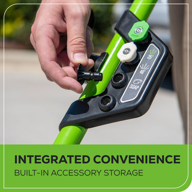 2000 PSI 1.2 GPM Cold Water Electric Pressure Washer (Green Frame)