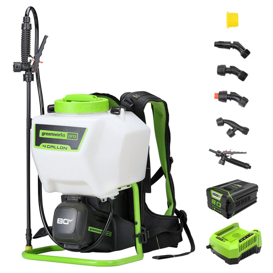 backpack garden sprayer 40V 4-Gallon Cordless Battery Backpack Sprayer (Tool Only)