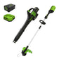 60V 22" Self-Propelled Lawn Mower 5-pc Combo Kit w/ (1) 8.0Ah Battery and (1) 4.0Ah Battery & (2) Chargers