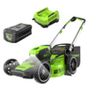 80V 21" Cordless Battery 4-in-1 Push Lawn Mower: 5.0 Ah Battery and 4A Charger, LM2108