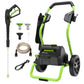 2000 PSI 1.2 GPM Cold Water Electric Pressure Washer (Green Frame)