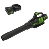 60V 660 CFM Cordless Battery Brushless Leaf Blower w/ 2.5Ah Battery & Charger