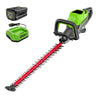 80V 26" Cordless Battery Hedge Trimmer (1.1" cut, 4000 SPM): 2.0 Ah Battery and Charger