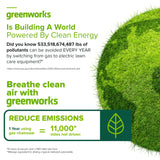 80V 20" Cordless Battery Chainsaw w/ 4.0Ah Battery & Charger