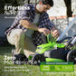 60V 25" Self-Propelled Lawn Mower 4-pc Combo Kit w/ (2) 4.0Ah Batteries and Dual Port Charger