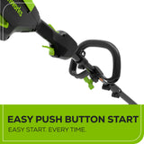 60V 17" Cordless Battery Brushless String Trimmer: 2.5 Ah Battery and Charger