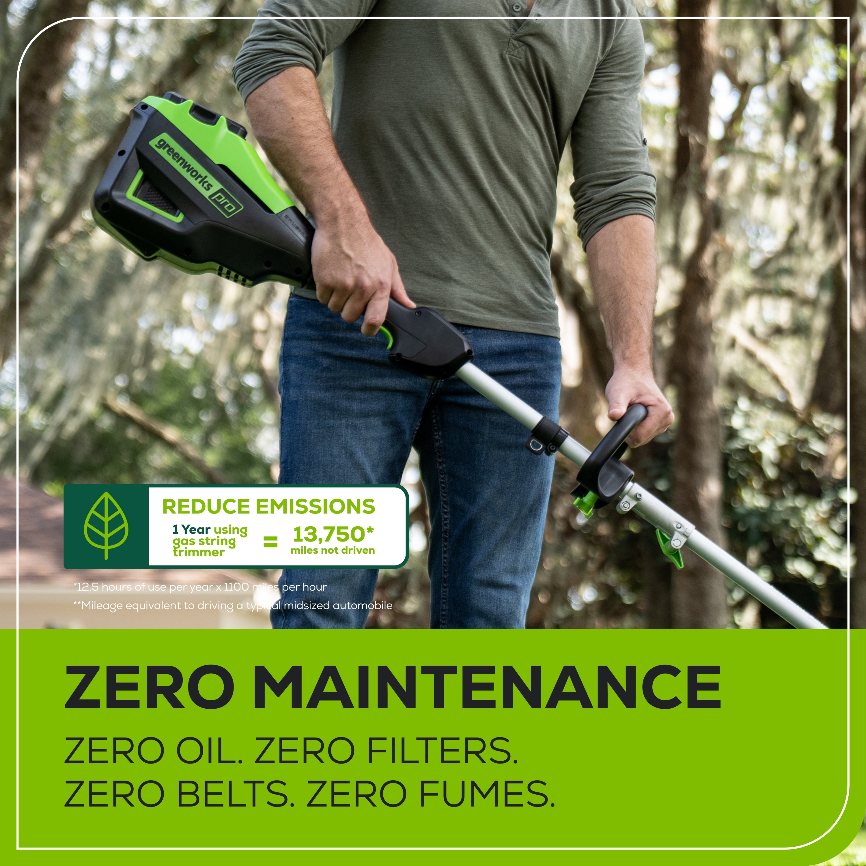 60V 16" Cordless Battery String Trimmer (Attachment Capable) w/ 4.0 Ah Battery & Charger