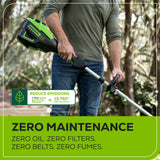 60V 16" Cordless Battery String Trimmer (Attachment Capable) w/ 4.0 Ah Battery & Charger