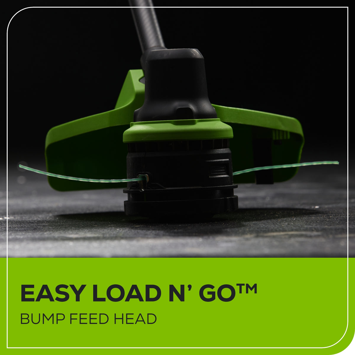 60V 17" Cordless Battery Brushless String Trimmer, Carbon Fiber Shaft: 4.0 Ah Battery and Charger