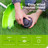 80V 16" Cordless Battery String Trimmer (Attachment Capable) w/ 2.5 Ah Battery & Charger