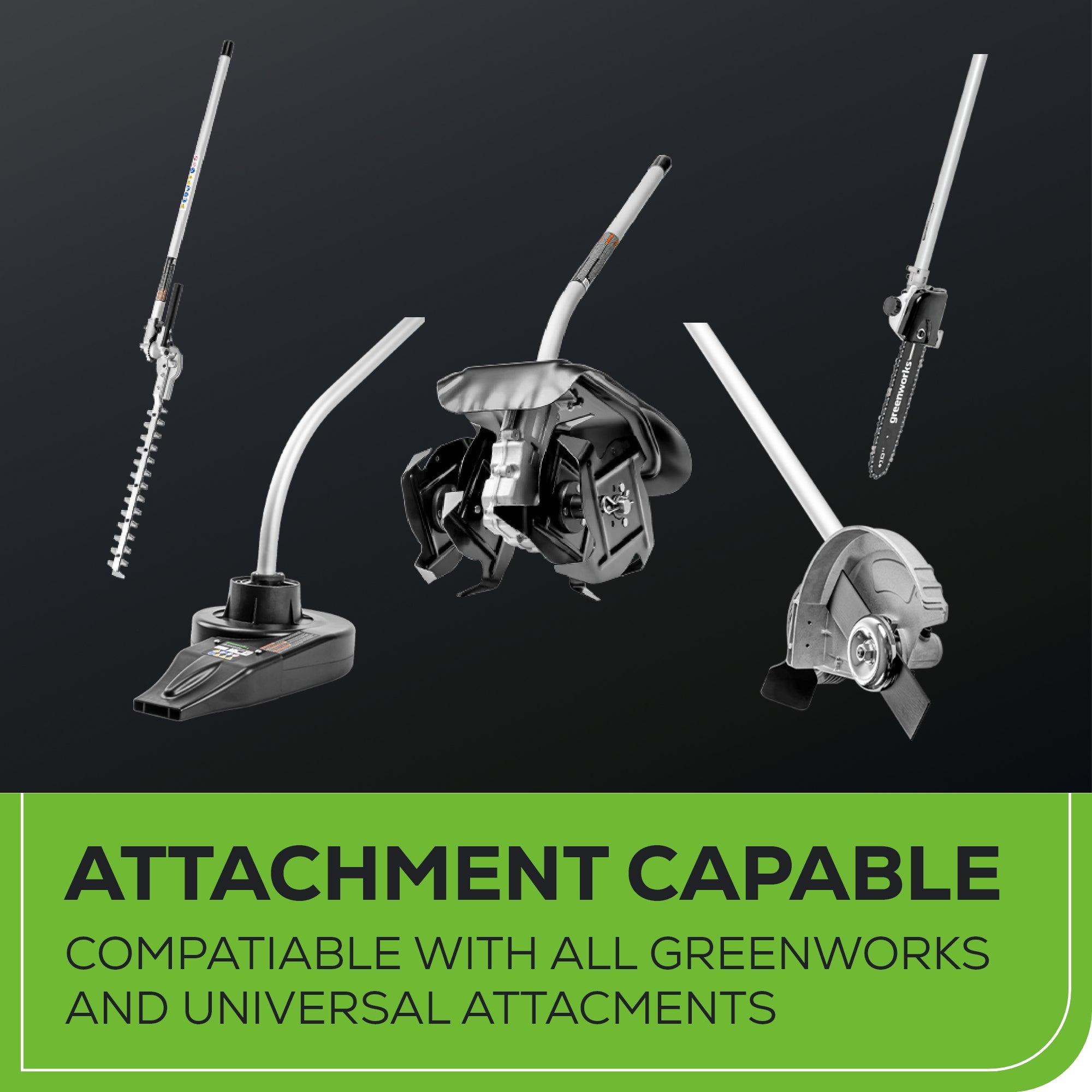 80V 16" Cordless Battery String Trimmer (Attachment Capable) w/ 2.5 Ah Battery & Charger