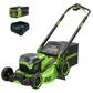 60V 22" Cordless Battery Self-Propelled Lawn Mower w/ 8.0Ah Battery & 6A Charger