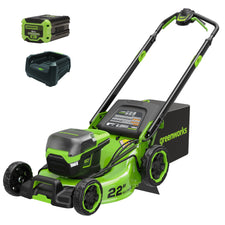 60V 22" Cordless Battery Self-Propelled Lawn Mower w/ 8.0Ah Battery & 6A Charger