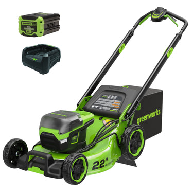 60V 22" Cordless Battery Self-Propelled Lawn Mower w/ 8.0Ah Battery & 6A Charger